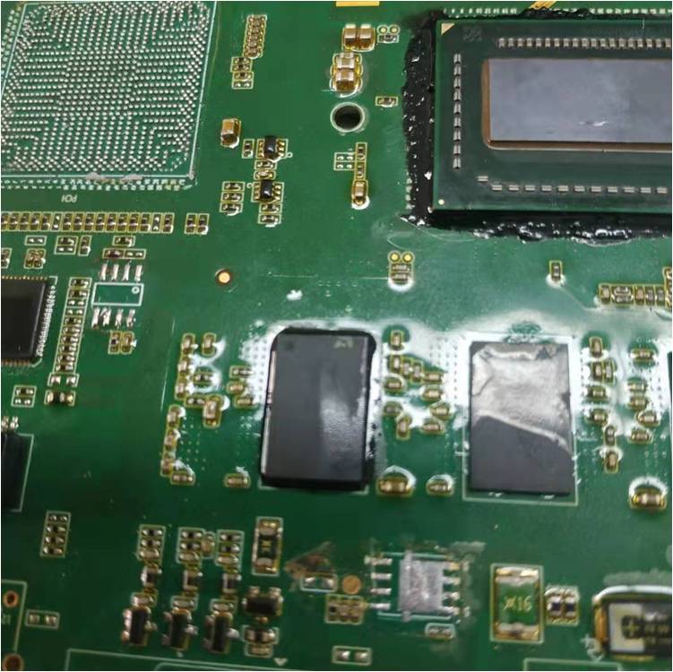 工業計算機電腦主板CPUBGA芯片底部填充封裝加固補強膠水